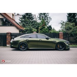 Накладки сплиттеры на пороги на Mercedes AMG GT 63S 4D Coupe
